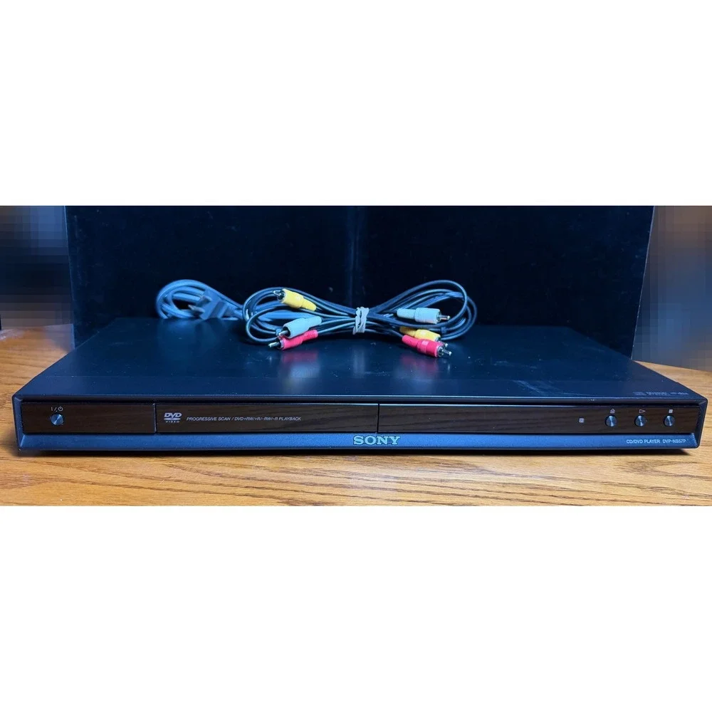 Sony CD DVD Player DVP-NS57P-Progressive Scan with Remote and Cables, WORKS